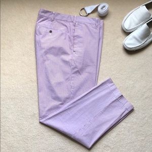 Izod purple seersucker pants 36x34